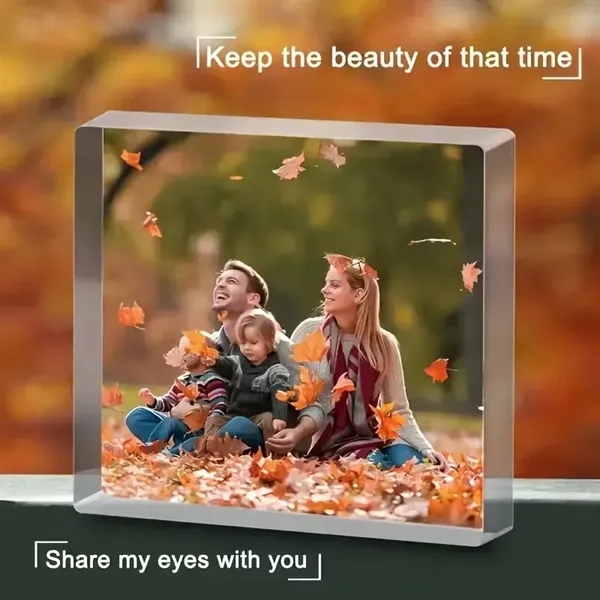 D Flat Acrylic Photo Display Frame - D Flat Acrylic Photo Display Frame - Image 0 of 1