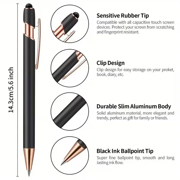 2 personalized metal ballpoint pens - 2 personalized metal ballpoint pens - Image 3 of 3