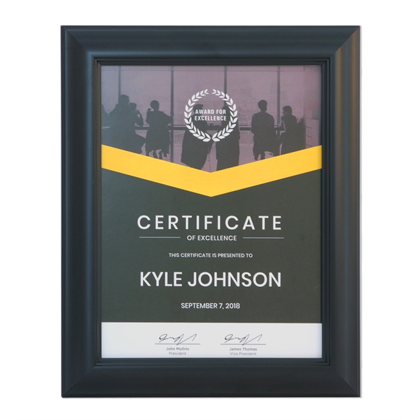 Executive Framed Certificate - Executive Framed Certificate - Image 0 of 0