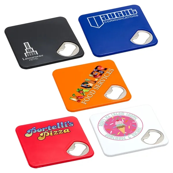 Econo Bottle Opener Coaster - Econo Bottle Opener Coaster - Image 0 of 5
