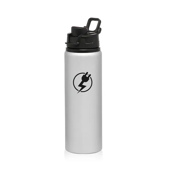 25 oz. Aluminum Water Bottle with Snap Lid - 25 oz. Aluminum Water Bottle with Snap Lid - Image 13 of 15