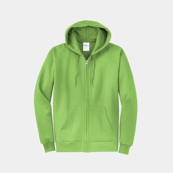 Port and Company Full Zip Hoodie - Port and Company Full Zip Hoodie - Image 17 of 29