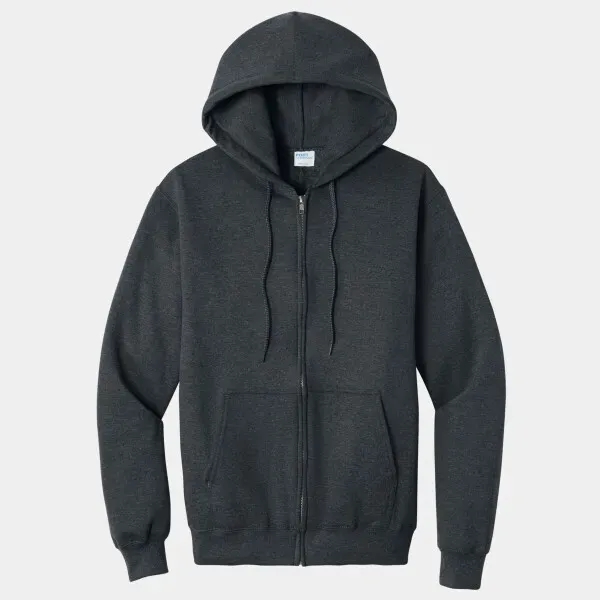 Port and Company Full Zip Hoodie - Port and Company Full Zip Hoodie - Image 11 of 29