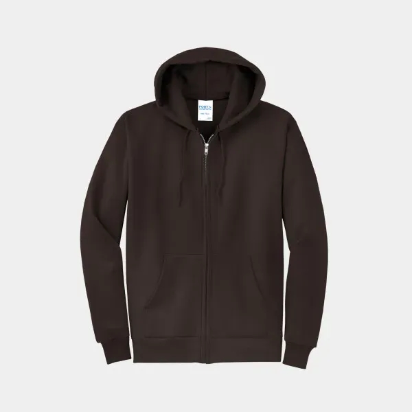 Port and Company Full Zip Hoodie - Port and Company Full Zip Hoodie - Image 9 of 29