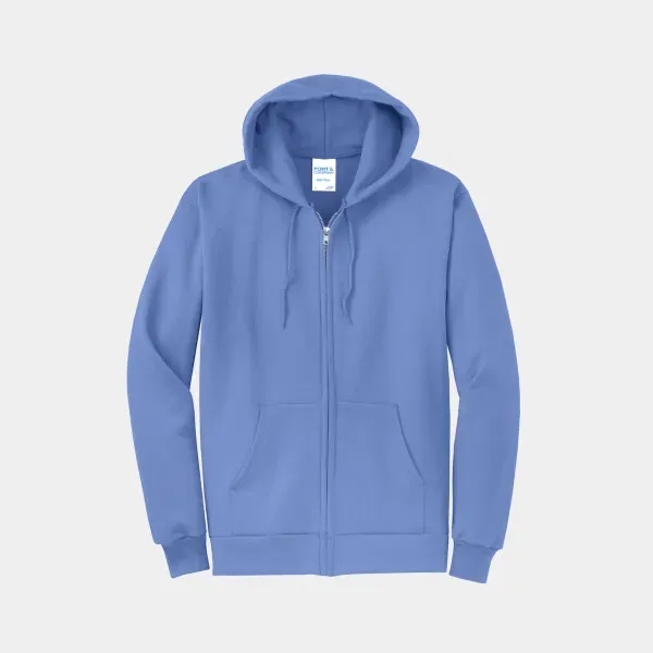 Port and Company Full Zip Hoodie - Port and Company Full Zip Hoodie - Image 7 of 29