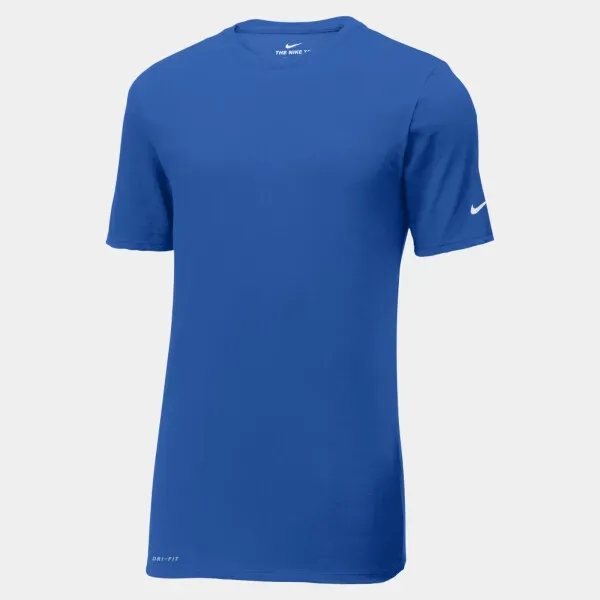 Nike Dry Fit Cotton/Poly Short Sleeve T-Shirt - Nike Dry Fit Cotton/Poly Short Sleeve T-Shirt - Image 10 of 12