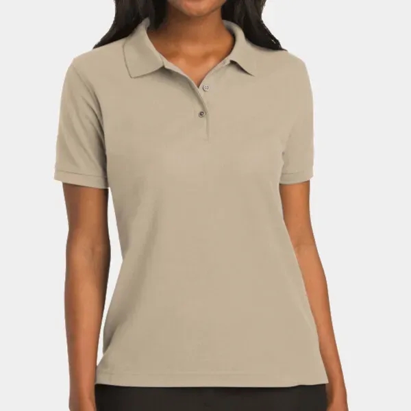 Port Authority Women's Silk Touch Polo - Port Authority Women's Silk Touch Polo - Image 29 of 37