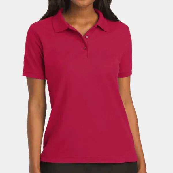 Port Authority Women's Silk Touch Polo - Port Authority Women's Silk Touch Polo - Image 26 of 37