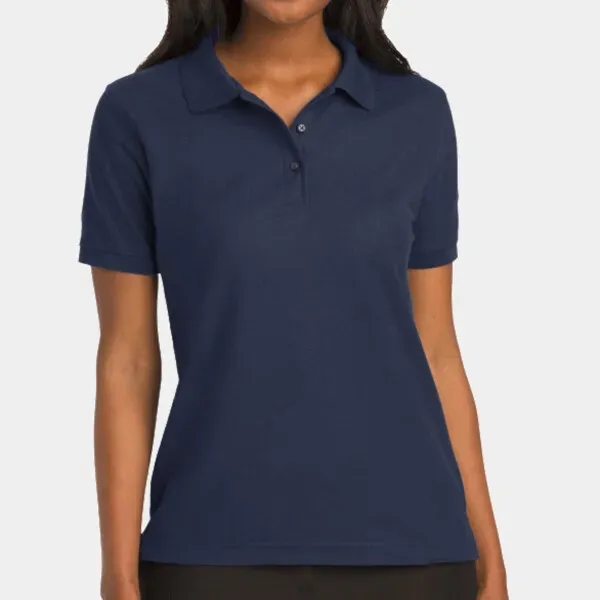 Port Authority Women's Silk Touch Polo - Port Authority Women's Silk Touch Polo - Image 23 of 37