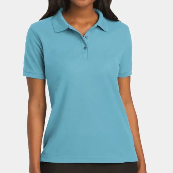 Port Authority Women's Silk Touch Polo - Port Authority Women's Silk Touch Polo - Image 22 of 37