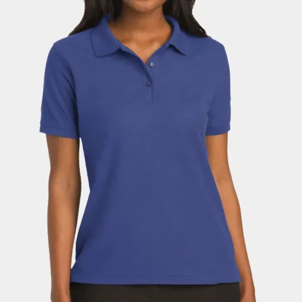 Port Authority Women's Silk Touch Polo - Port Authority Women's Silk Touch Polo - Image 21 of 37