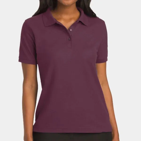 Port Authority Women's Silk Touch Polo - Port Authority Women's Silk Touch Polo - Image 20 of 37