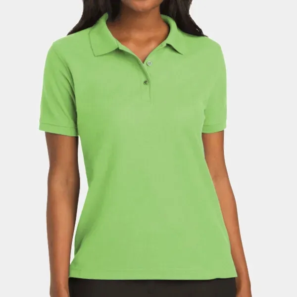 Port Authority Women's Silk Touch Polo - Port Authority Women's Silk Touch Polo - Image 19 of 37