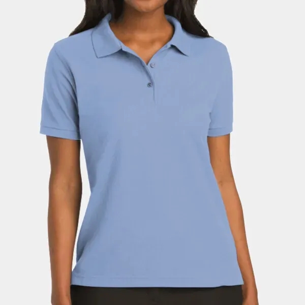 Port Authority Women's Silk Touch Polo - Port Authority Women's Silk Touch Polo - Image 17 of 37