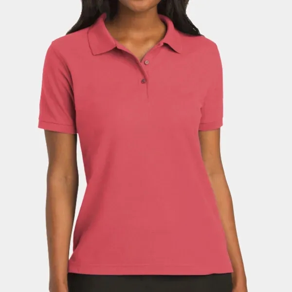 Port Authority Women's Silk Touch Polo - Port Authority Women's Silk Touch Polo - Image 15 of 37