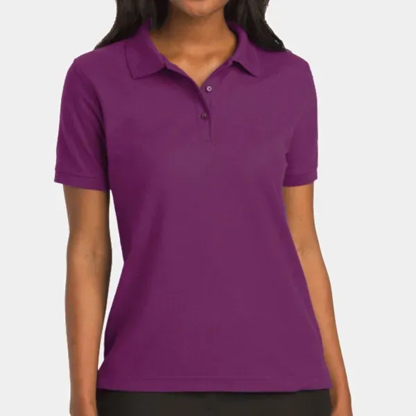 Port Authority Women's Silk Touch Polo - Port Authority Women's Silk Touch Polo - Image 13 of 37