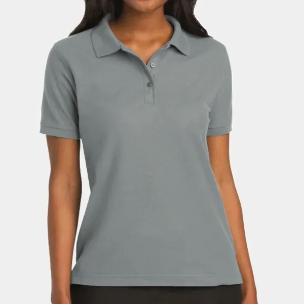 Port Authority Women's Silk Touch Polo - Port Authority Women's Silk Touch Polo - Image 11 of 37