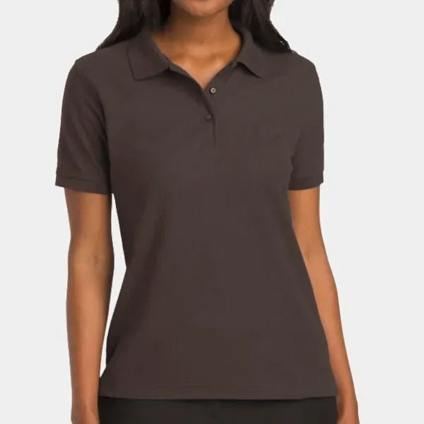 Port Authority Women's Silk Touch Polo - Port Authority Women's Silk Touch Polo - Image 10 of 37