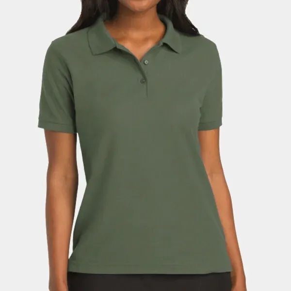 Port Authority Women's Silk Touch Polo - Port Authority Women's Silk Touch Polo - Image 9 of 37