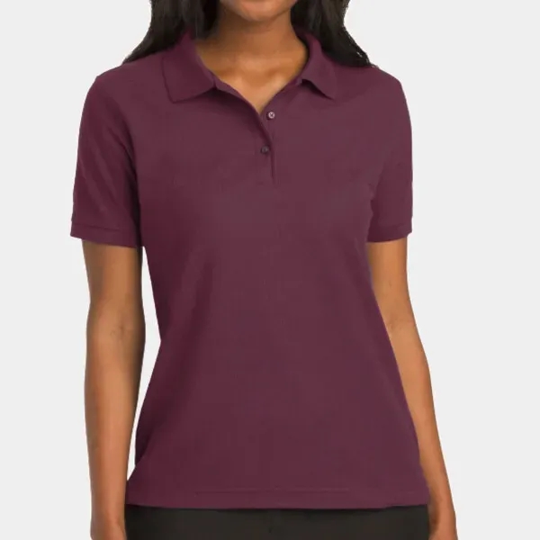 Port Authority Women's Silk Touch Polo - Port Authority Women's Silk Touch Polo - Image 7 of 37