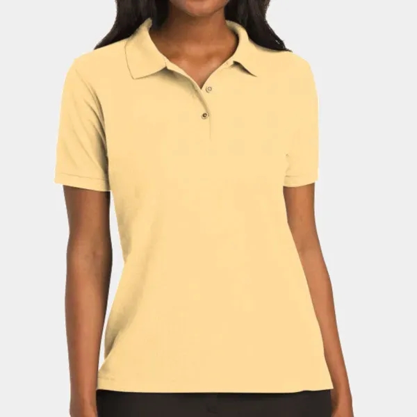 Port Authority Women's Silk Touch Polo - Port Authority Women's Silk Touch Polo - Image 5 of 37