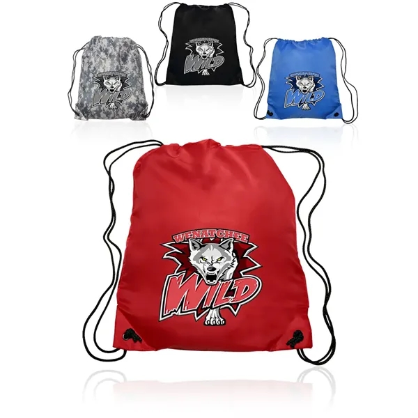 Classic Polyester Drawstring Bags - Classic Polyester Drawstring Bags - Image 0 of 22