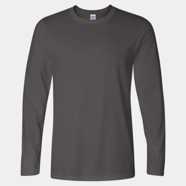 Gildan Soft Style Long Sleeve T-Shirt - Gildan Soft Style Long Sleeve T-Shirt - Image 4 of 10