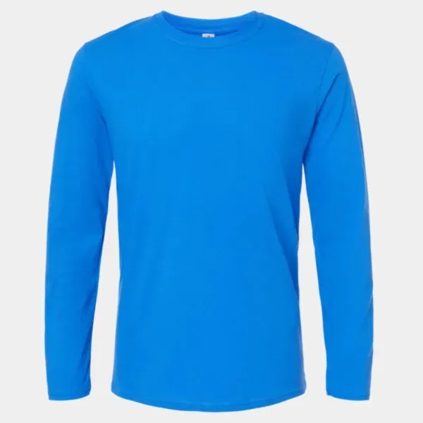 Gildan Soft Style Long Sleeve T-Shirt - Gildan Soft Style Long Sleeve T-Shirt - Image 8 of 10
