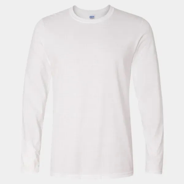 Gildan Soft Style Long Sleeve T-Shirt - Gildan Soft Style Long Sleeve T-Shirt - Image 10 of 10