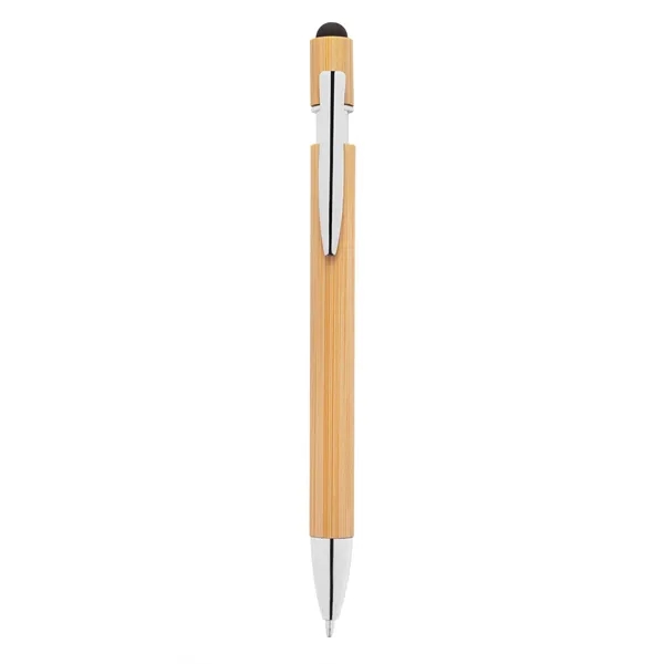 Bamboo Retractable Stylus Pen - Bamboo Retractable Stylus Pen - Image 1 of 2
