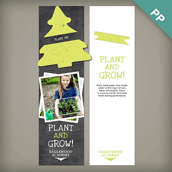 Double-Sided Large Eco Bookmark with Slot - Double-Sided Large Eco Bookmark with Slot - Image 15 of 15