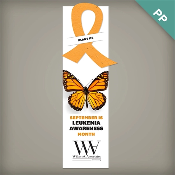 Double-Sided Large Eco Bookmark with Slot - Double-Sided Large Eco Bookmark with Slot - Image 3 of 15