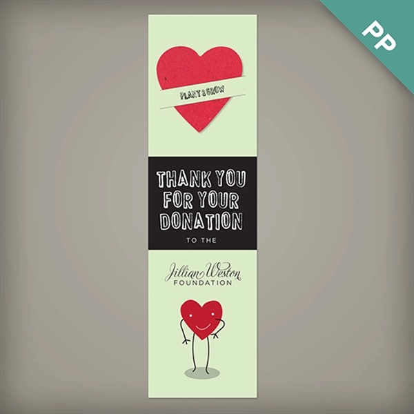 Double-Sided Large Eco Bookmark with Slot - Double-Sided Large Eco Bookmark with Slot - Image 8 of 15