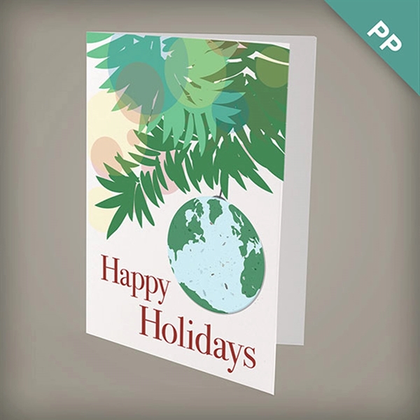 Plantable Earth Personalized Christmas Cards - Plantable Earth Personalized Christmas Cards - Image 0 of 0