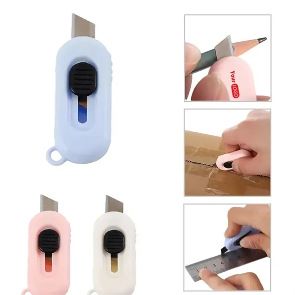 Mini Box Cutter Retractable Utility Knife - Mini Box Cutter Retractable Utility Knife - Image 0 of 0