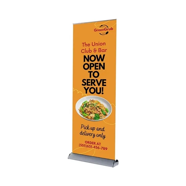 High Quality Retractable Banner Stand (33" x 81") - High Quality Retractable Banner Stand (33" x 81") - Image 0 of 7