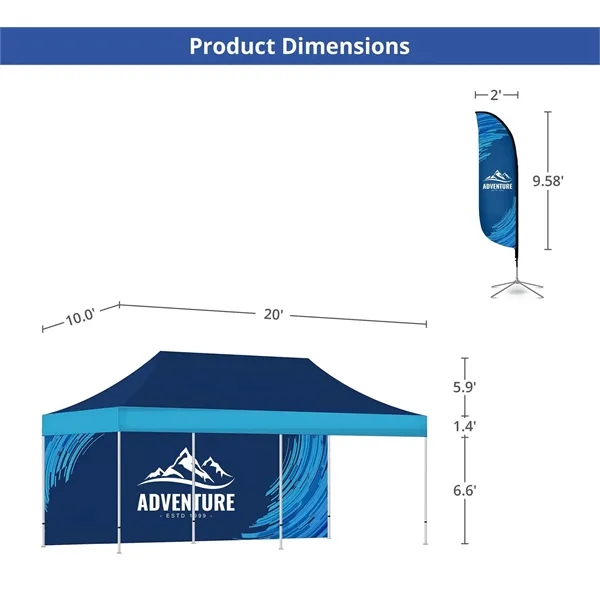 Display Package for 20ft x 10ft Trade Show Booth - Display Package for 20ft x 10ft Trade Show Booth - Image 7 of 7