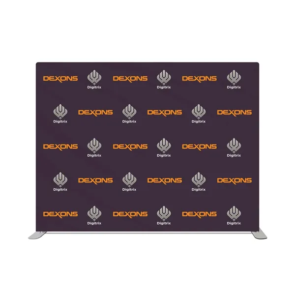 Step and Repeat Straight Pillow Case Backdrop (10ft x 8ft) - Step and Repeat Straight Pillow Case Backdrop (10ft x 8ft) - Image 0 of 12