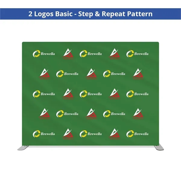Step and Repeat Straight Pillow Case Backdrop (10ft x 8ft) - Step and Repeat Straight Pillow Case Backdrop (10ft x 8ft) - Image 5 of 12
