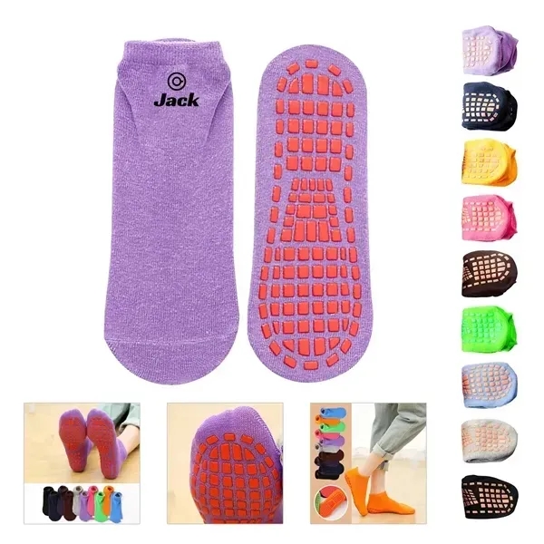 Non Slip Socks Anti Skid Yoga with Silicone points - Non Slip Socks Anti Skid Yoga with Silicone points - Image 0 of 3