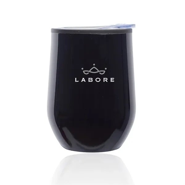 12 oz. Shelby Stemless Wine Glass with lid - 12 oz. Shelby Stemless Wine Glass with lid - Image 1 of 23