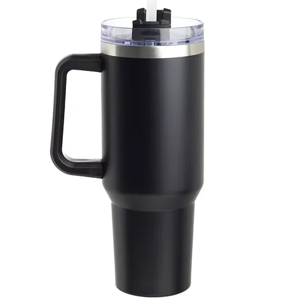 40 oz. Alps Stainless Steel Travel Mug with Handle - 40 oz. Alps Stainless Steel Travel Mug with Handle - Image 3 of 26