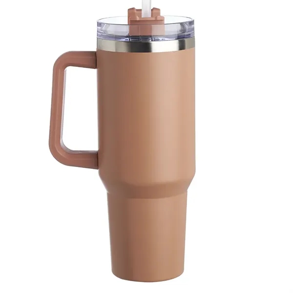 40 oz. Alps Stainless Steel Travel Mug with Handle - 40 oz. Alps Stainless Steel Travel Mug with Handle - Image 23 of 26