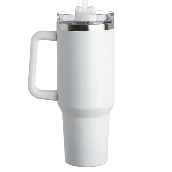 40 oz. Alps Stainless Steel Travel Mug with Handle - 40 oz. Alps Stainless Steel Travel Mug with Handle - Image 26 of 26