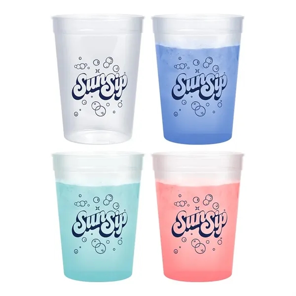 Custom 12oz Color Changing Stadium Cup