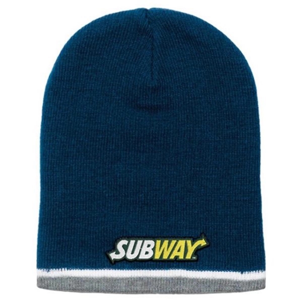 Tri Color Beanie - Tri Color Beanie - Image 4 of 4