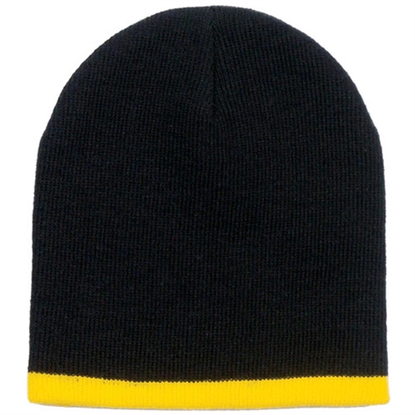 Two Color Beanie - Two Color Beanie - Image 0 of 11