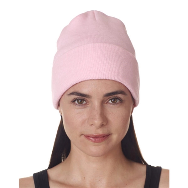 UltraClub Knit Beanie with Cuff - UltraClub Knit Beanie with Cuff - Image 0 of 13