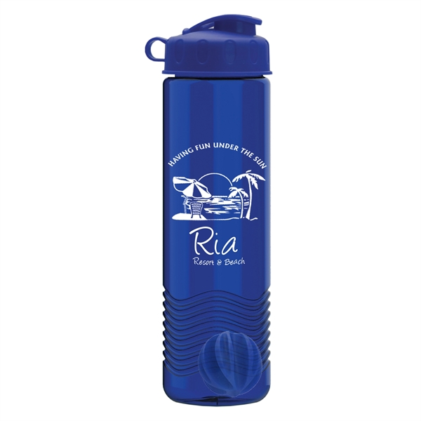 Promotional 24 oz Shaker Bottle With Flip Top - Made with Tritan