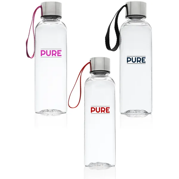 17 oz. Genie Plastic Water Bottle with Strap - 17 oz. Genie Plastic Water Bottle with Strap - Image 0 of 14